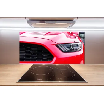 Obklad Panel do kuchyně Červený Mustang