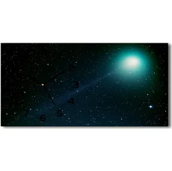 Hodiny Moderní skleněné hodiny na stěnu Vesmír