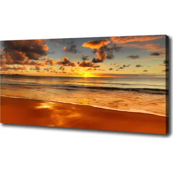 Obraz Foto obraz canvas Západ slunce pláž