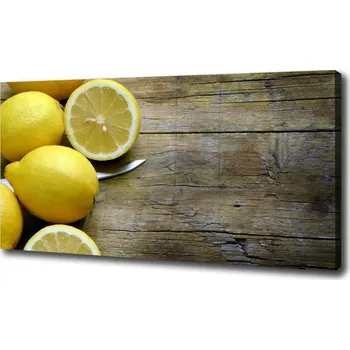 Obraz Foto obraz na plátně Citrony na stromě