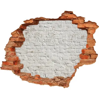 Fototapeta Fotoobraz díra na stěnu Zděná zeď