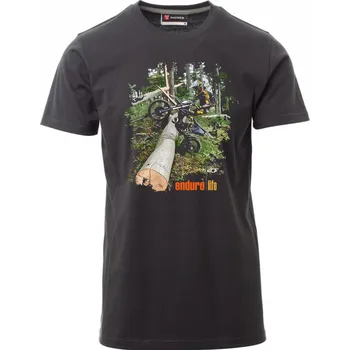 Pánské tričko Enduro 14 Barva: antracit 13042, Velikost: XS