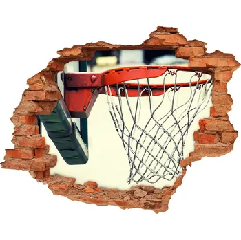 Fototapeta Foto fotografie díra na zeď Basketball
