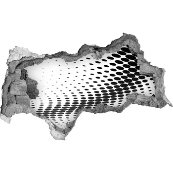 Fototapeta Fototapeta díra na zeď Gemetrické pozadí