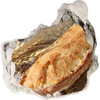 Fototapeta Nálepka 3D díra na zeď Bageta