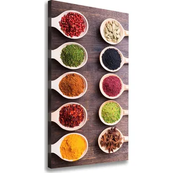 Obraz Vertikální Vertikální Foto obraz na plátně do obýváku Koření