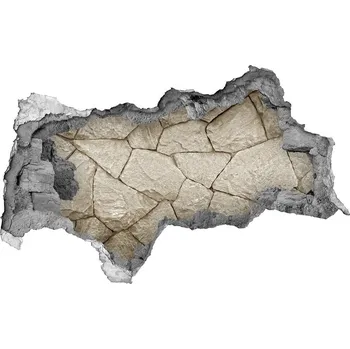 Fototapeta Fotoobraz díra na stěnu Stěna z kamení