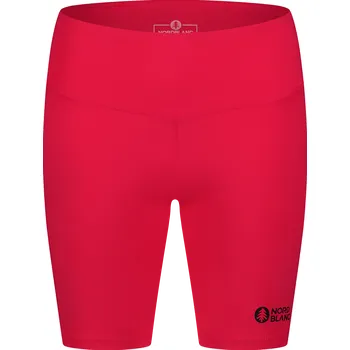 Dámské kalhoty Dámské krátké fitness legíny NORDBLANC NBSPL8036 RŮŽOVÁ 40