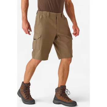 Pánské kraťasy SOLOGNAC Bermudy Cargo 500 2XL KAŠTANOVÁ