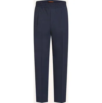 Pánské kalhoty Zegna Pánské Kalhoty Slim Fit, tmavě modrá, 56