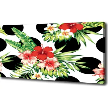 Obraz Foto obraz na plátně Havajské květiny