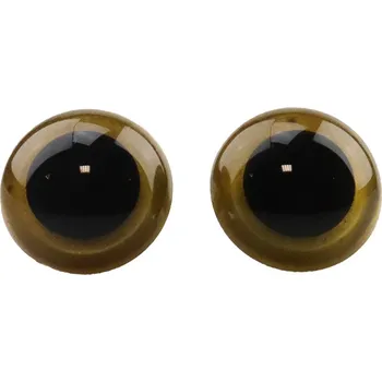 Pro Háčkování Oči bezpečnostní zlaté 20 mm