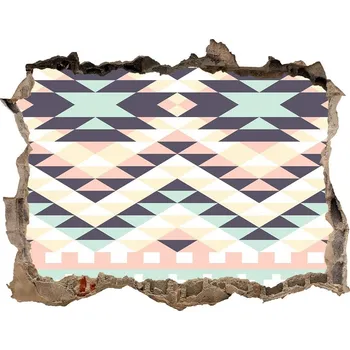 Fototapeta Fotoobraz díra na stěnu nálepka Etnické pozadí