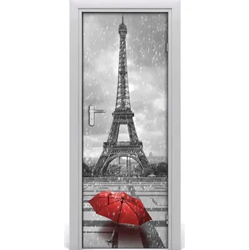 Fototapeta Fototapeta samolepící na dveře Eiffelova věž 85x205 cm