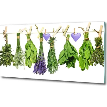Obraz Foto obraz skleněný horizontální Bylina na provázku
