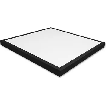 LED panel Vipelectro LED panel přisazený 60W 600x600mm 4800lm, černý, NEUTRÁLNÍ BÍLÁ