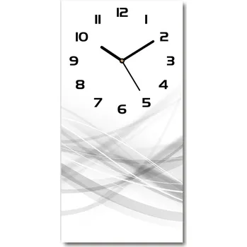 Hodiny Nástěnné hodiny tiché Abstrakce vlny