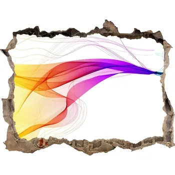 Fototapeta Díra 3D fototapeta Barevná abstrakce