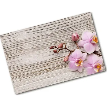 Kuchyňské prkénko Deska na krájení skleněná Orchidej na stromě