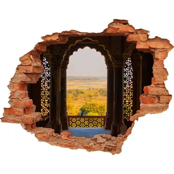 Fototapeta Fototapeta díra na zeď Fort Agra Indie