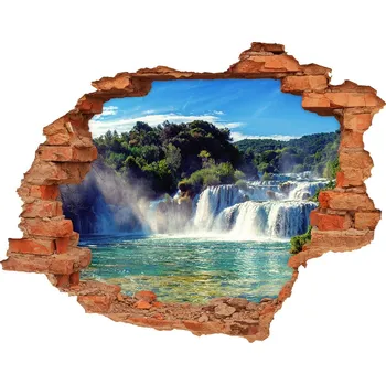Fototapeta Díra 3D foto tapeta nálepka Vodopády Krka
