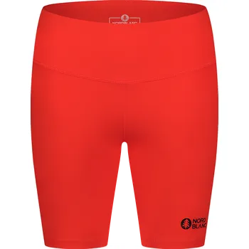 Dámské kalhoty Dámské krátké fitness legíny NORDBLANC NBSPL8036 ORANŽOVÝ INKOUST 40