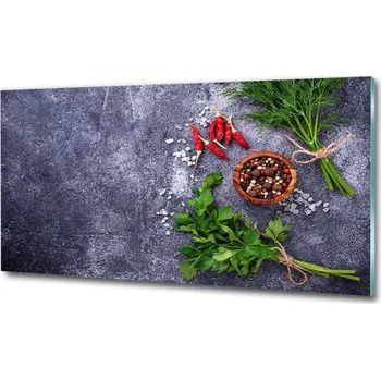 Obraz Foto obraz skleněný horizontální Bylina a koření