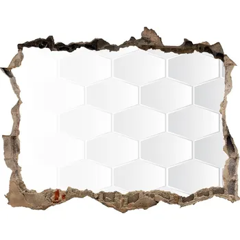 Fototapeta Díra 3D fototapeta nálepka Šestiúhelníky pozadí