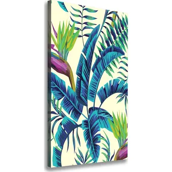 Obraz Vertikální Foto obraz na plátně Tropické listy