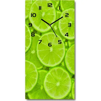 Hodiny Moderní hodiny nástěnné Limetky