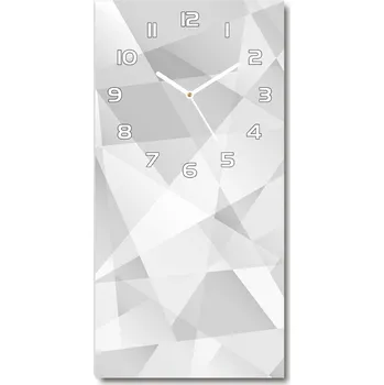 Hodiny Nástěnné skleněné hodiny Abstrakce pozadí
