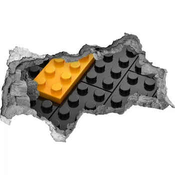 Fototapeta Fototapeta díra na zeď 3D Lego