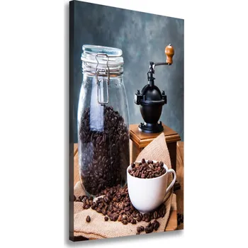 Obraz Vertikální Foto obraz na plátně Mlýnek na kávu