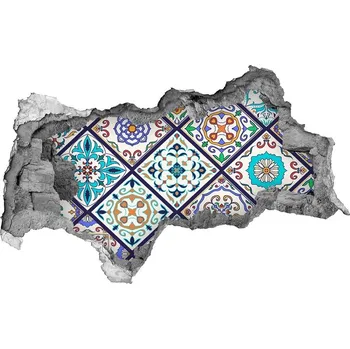 Fototapeta Fototapeta díra na zeď Keramické obkladačky