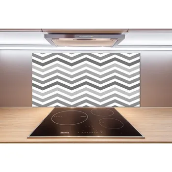 Obklad Panel do kuchyně Šedné klikatiny