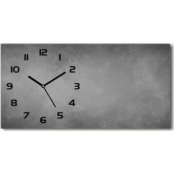 Hodiny Skleněné hodiny na stěnu tiché Betonové pozadí