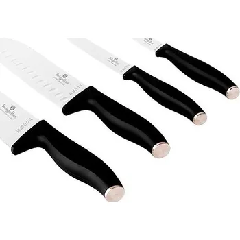 Kuchyňský nůž BerlingerHaus Black Rose Collection Sada nožů 4 ks nerez
