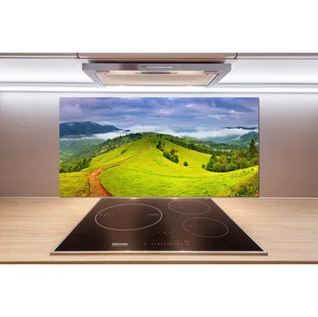 Obklad Panel do kuchyně Zelené pahorky