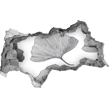 Fototapeta Nálepka 3D díra na zeď beton Jinan