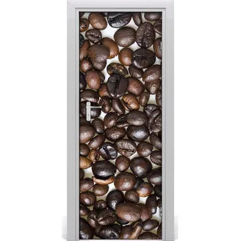 Fototapeta Fototapeta na dveře samolepící zrnka kávy 75x205 cm