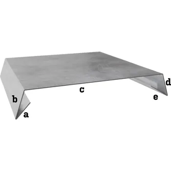 Plech BLIX Pozink tl. 0,55 mm Oplechování atiky r.š. 333