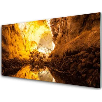 Obraz Obraz na skle Abstrakce Umění 100x50 cm 2 Přívěsky