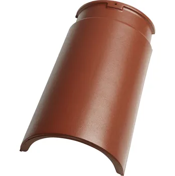 pálená krytina TONDACH Hřebenáč HRANICE Hřebenáč hladký č. 6 (š. 22,5 cm) ědá engoba