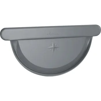 okap OKAPY POZINK LAKOVANÉ ZAMBELLI Pozink-lak žlaby r.š. 330 mm Čelo 330 mm RAL 7016 černá antracit