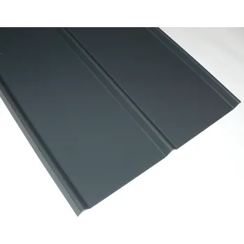 OSTATNÍ KRYTINY ALUKRYT Šablona DELTA 0,6x450x1000 mm Antracitová