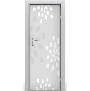 Fototapeta Samolepící fototapeta na dveře květinový vzor 95x205 cm