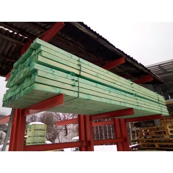 DŘEVO Střešní latě impregnované Kontralatě 40 x 60 mm