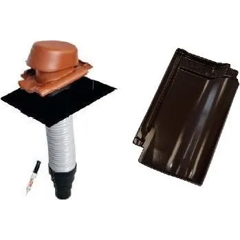 pálená krytina TONDACH Průchody střechou Sensaton 11 (Samba 11) Komplet ědá Amadeus Glazura