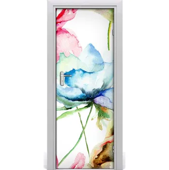 Fototapeta Samolepící fototapeta na dveře mák 75x205 cm