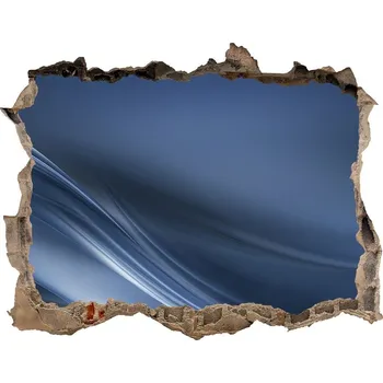 Fototapeta Samolepící díra na stěnu Šedá vlna